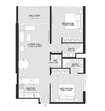TownX Ashley Hills 2 Beds Layout