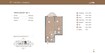 Union Takaya Symphony 1 Bed Layout