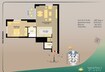 Vakson Riva Residence 1 Bed Layout
