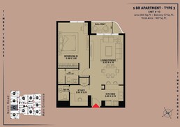 1 Bed 907 Sq. Ft. Apartment in Vakson Timber Terrace