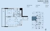 Vantage Livel Residenza 1 Bed Layout