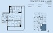 Vantage Livel Residenza 2 Beds Layout