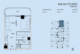 505 Sq. Ft. Studio in Vantage Livel Residenza