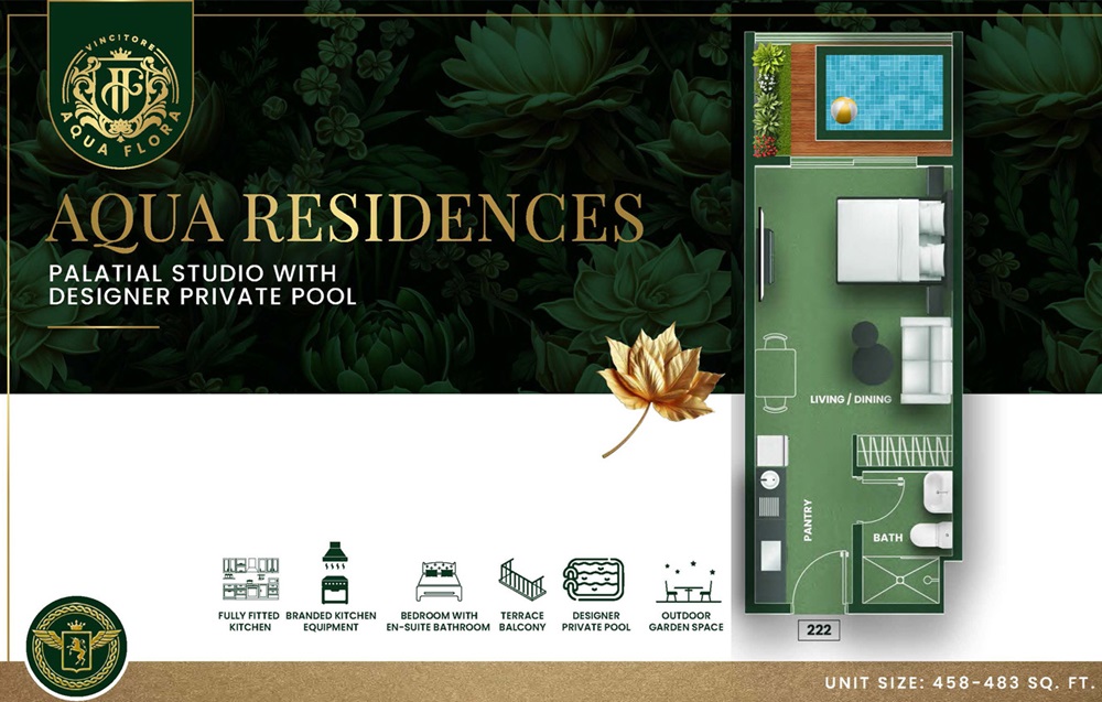 Vincitore Aqua Flora Studio Layout