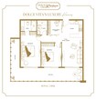 Vincitore Dolce Vita 2 Beds Layout