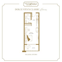 380 Sq. Ft. Studio in Vincitore Dolce Vita