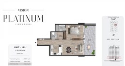 1 Bed 953 Sq. Ft. Apartment in Vision Platinum