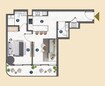 Pantheon Voxa 1 Bed Layout