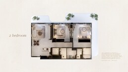 2 Beds 1450 Sq. Ft. Apartment in Wadan Seraph