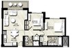 Warda 2 Beds Layout