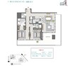 Wasl 1 Residences 2 Beds Layout