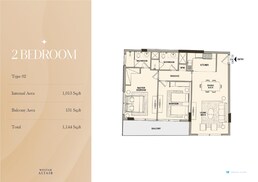 2 Beds 1144 Sq. Ft. Apartment in Westar Altair