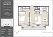 Zazen Gardens 1 Bed Layout