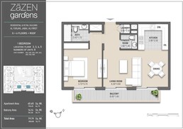 1 Bed 859 Sq. Ft. Apartment in Zazen Gardens