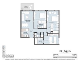 3 Beds 1184 Sq. Ft. Apartment in Reportage Oceana