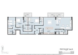 4 Beds 2338 Sq. Ft. Penthouse in Reportage Oceana