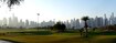 Emirates Hills_a city with palm trees and palm trees