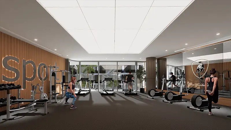 Arista Tonino Lamborghini Residences Gymnasium Image