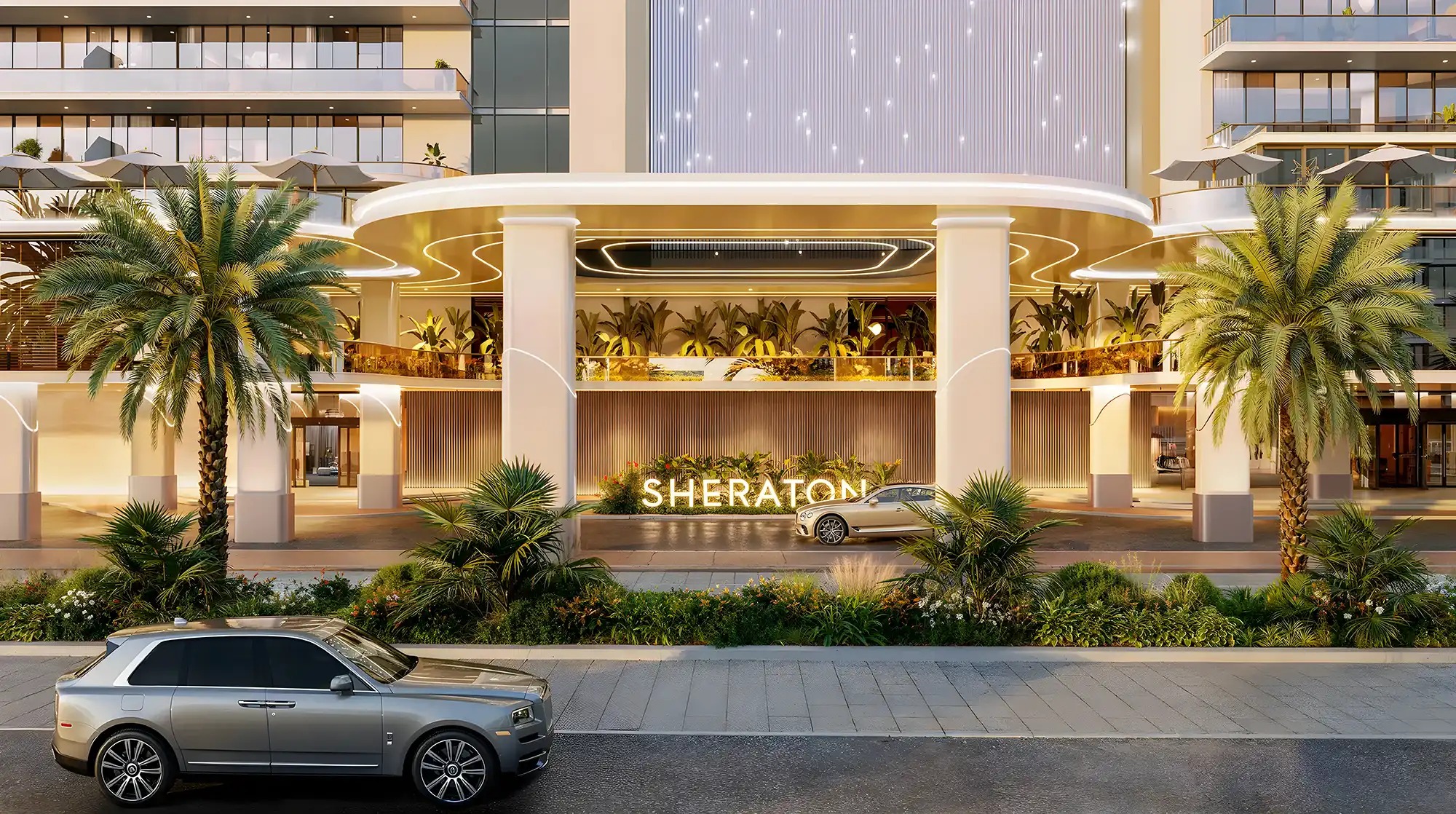 Atara Sheraton Entrance View