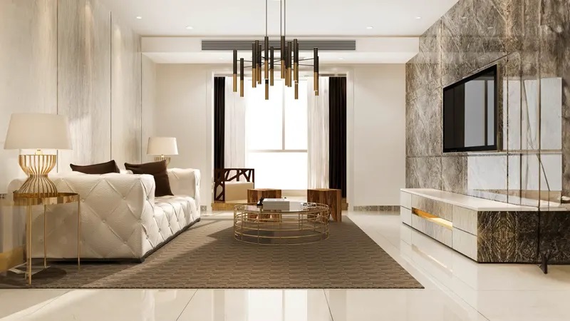 BnW Aqua Arc Apartment Interiors