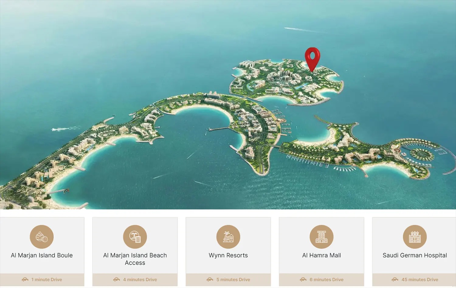 BnW Aqua Arc Location Image