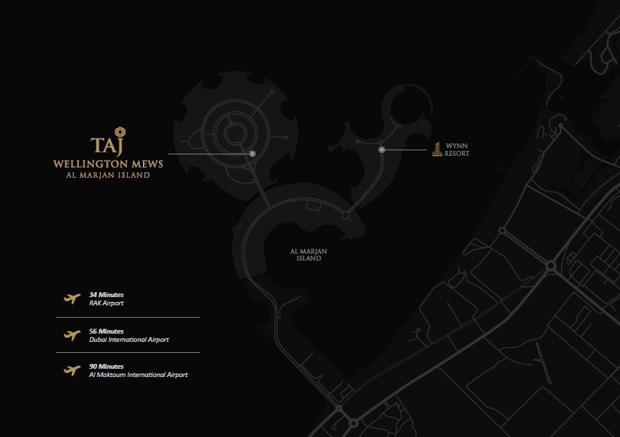 BnW Taj Wellington Mews Location Image