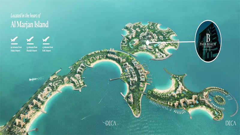 Deca Park Beach Residences Location Image