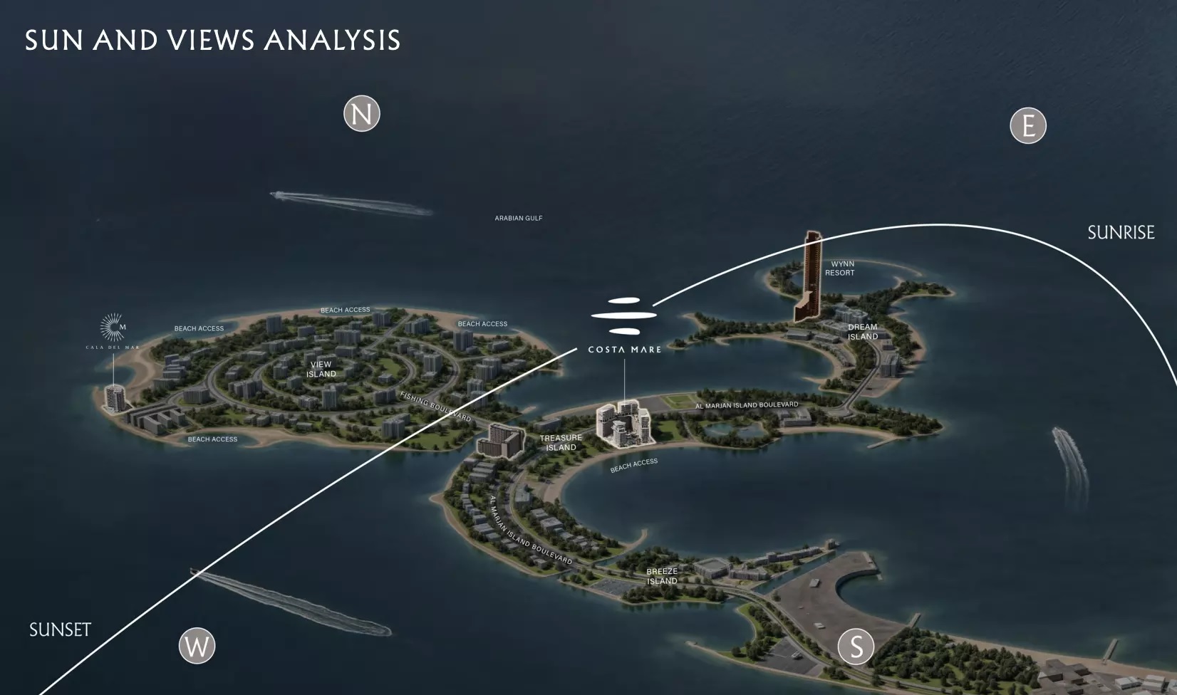 Ellington Costa Mare Location Image