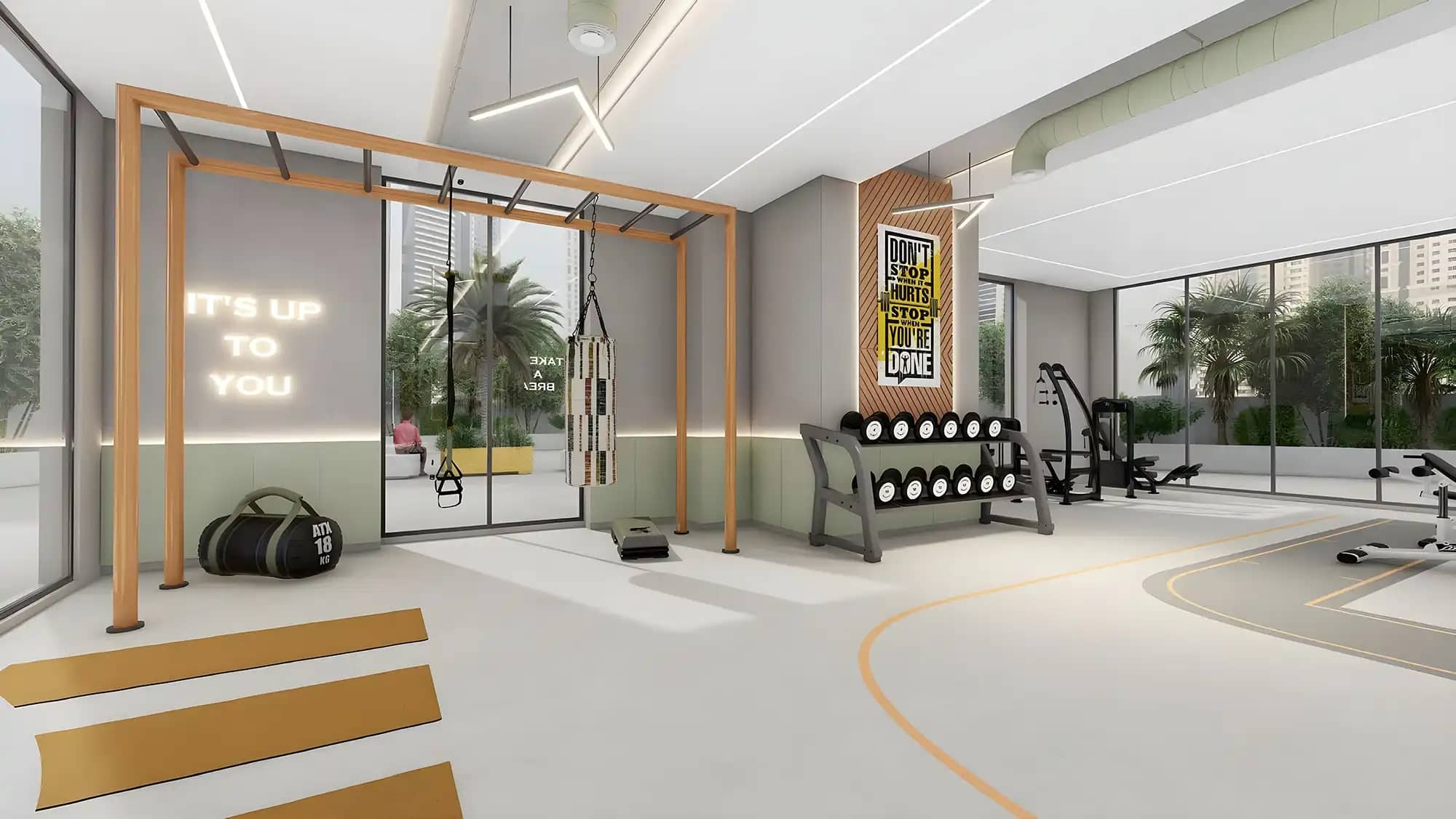 Major Colibri Views Gymnasium Image