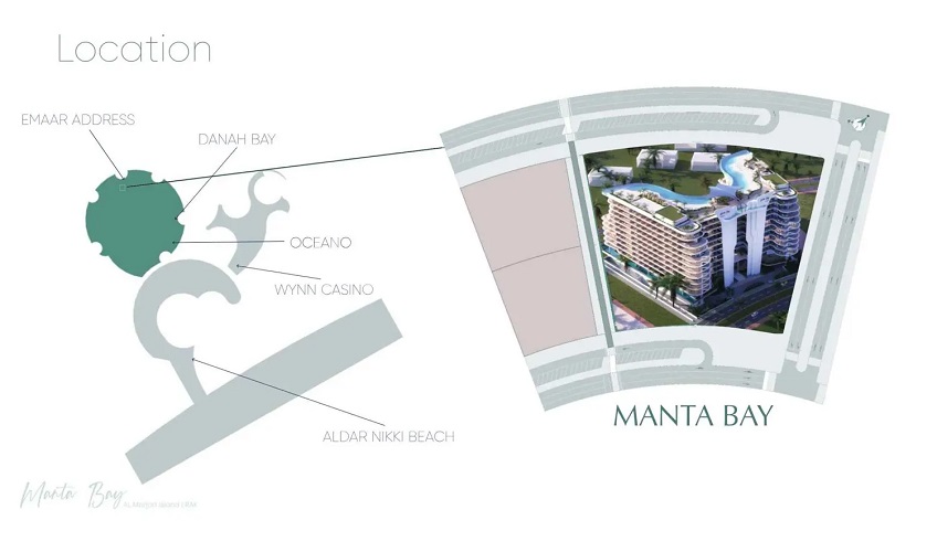 Major Manta Bay Location Image