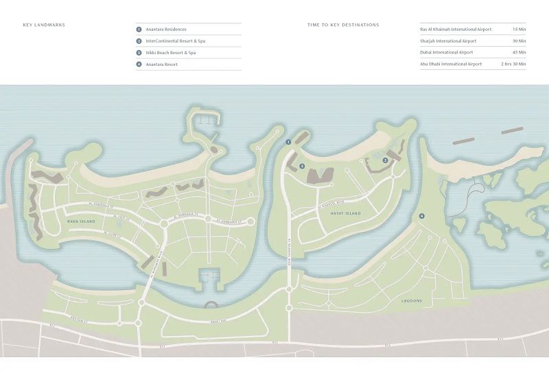 Rak Anantara Mina Residences Location Image