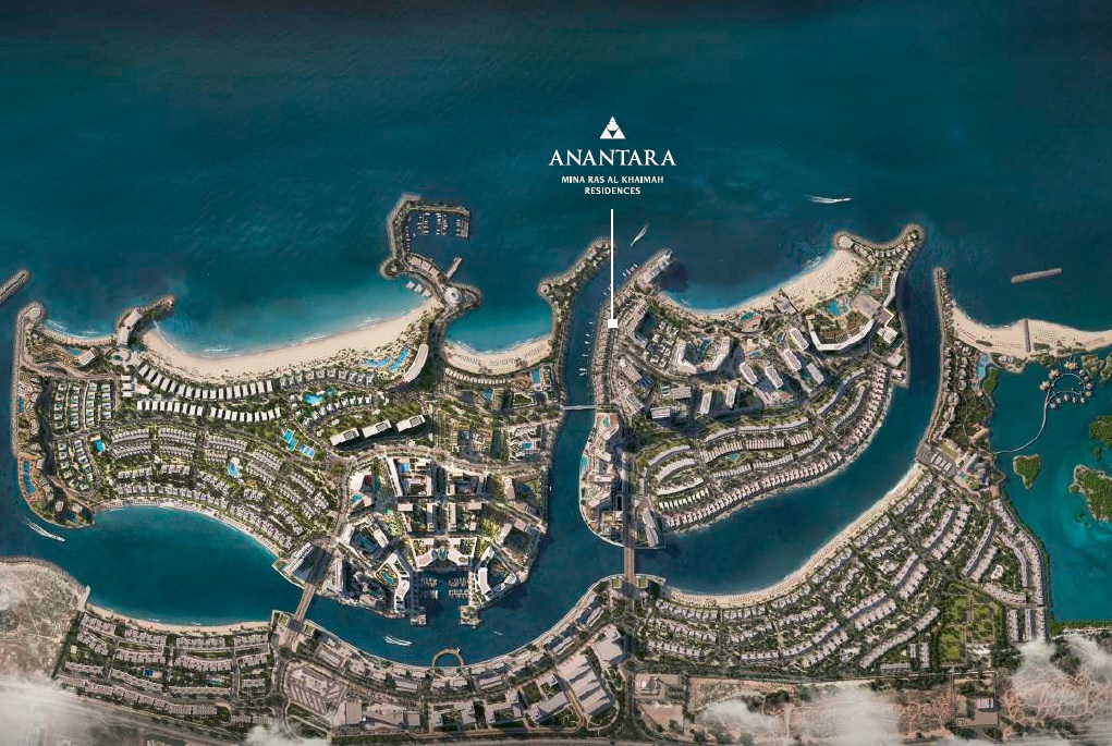 Rak Anantara Residences Location Image