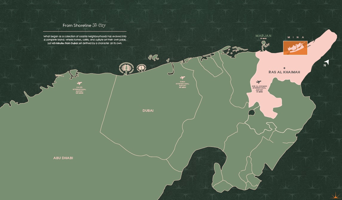 Rak Nura Residences Location Image