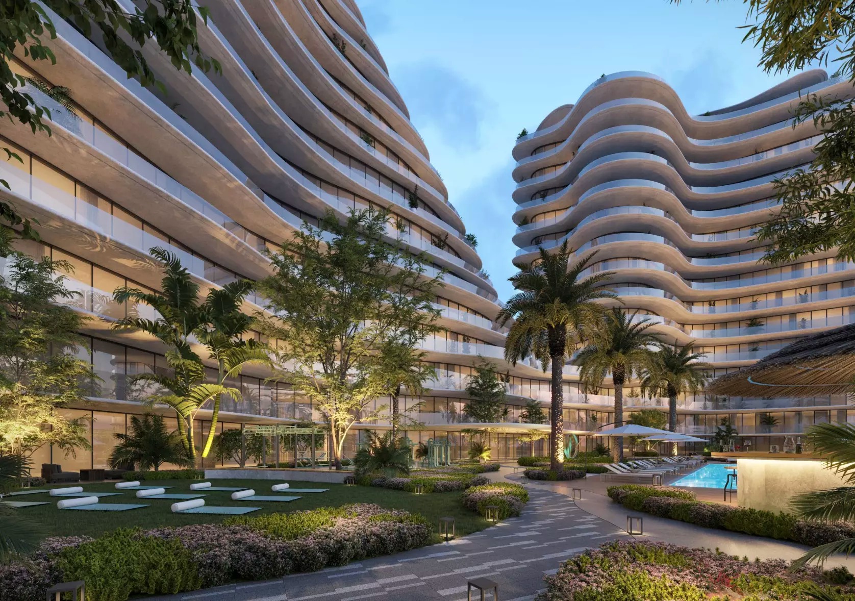 Range The Beach Residences Apartment Exteriors
