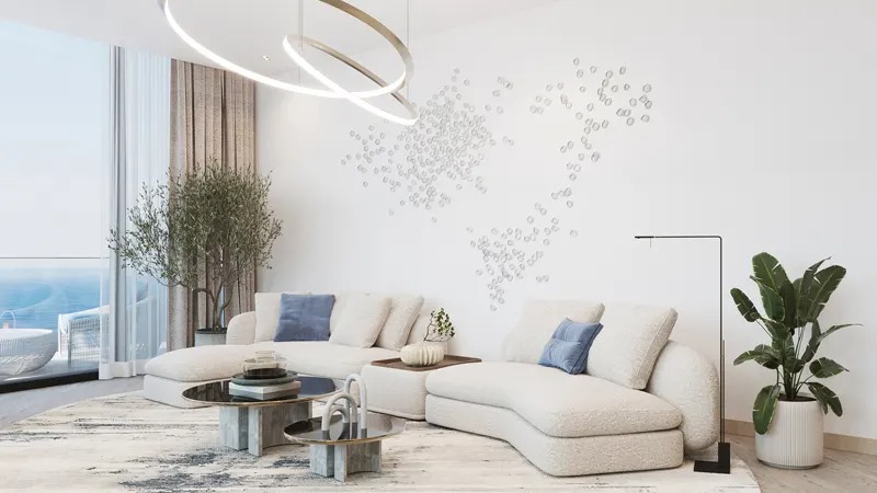 Range The Beach Residences Apartment Interiors