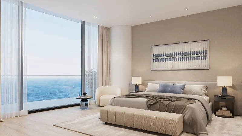 Range The Beach Residences Apartment Interiors