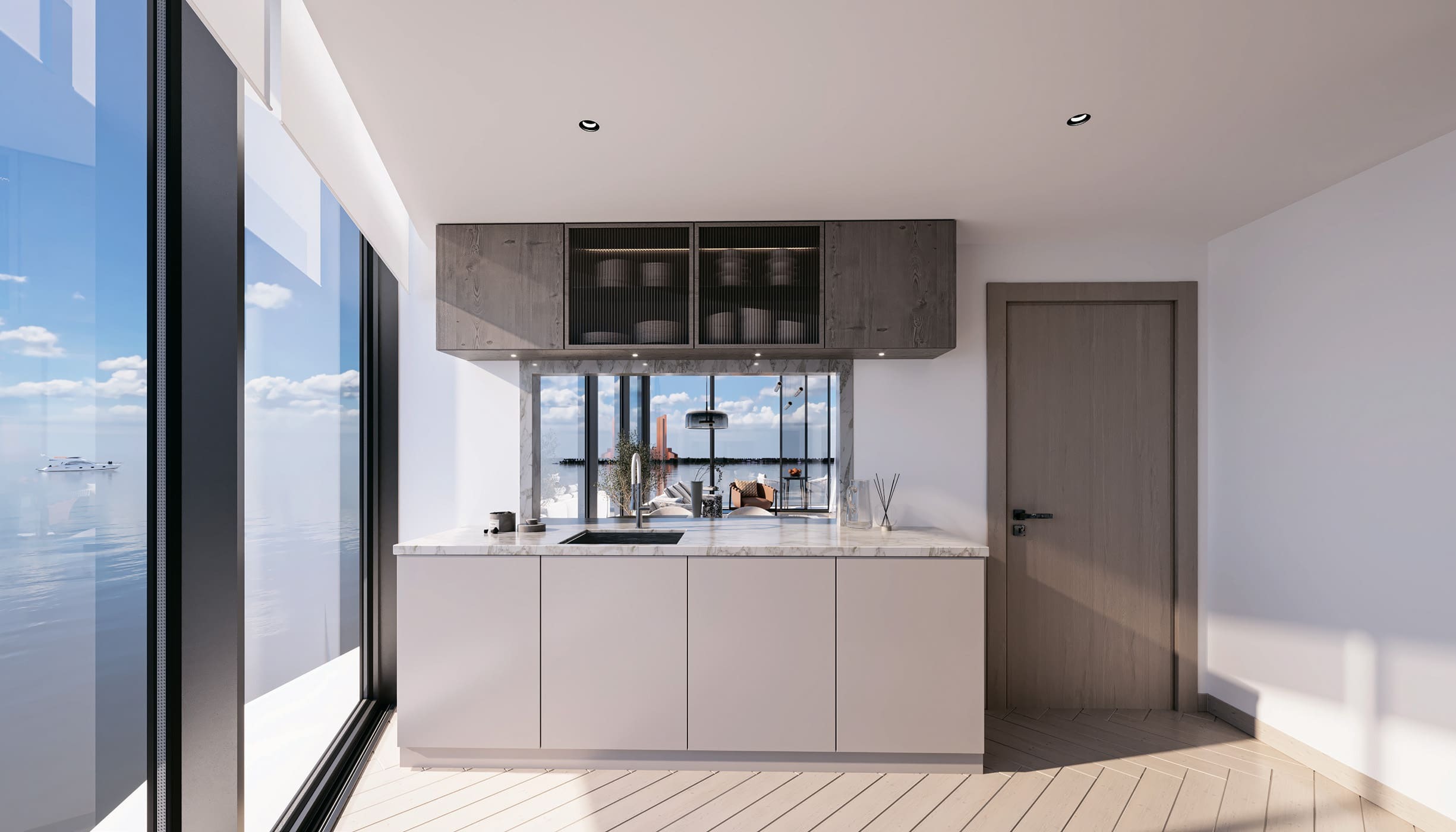 Range The Beach Vista Apartment Interiors