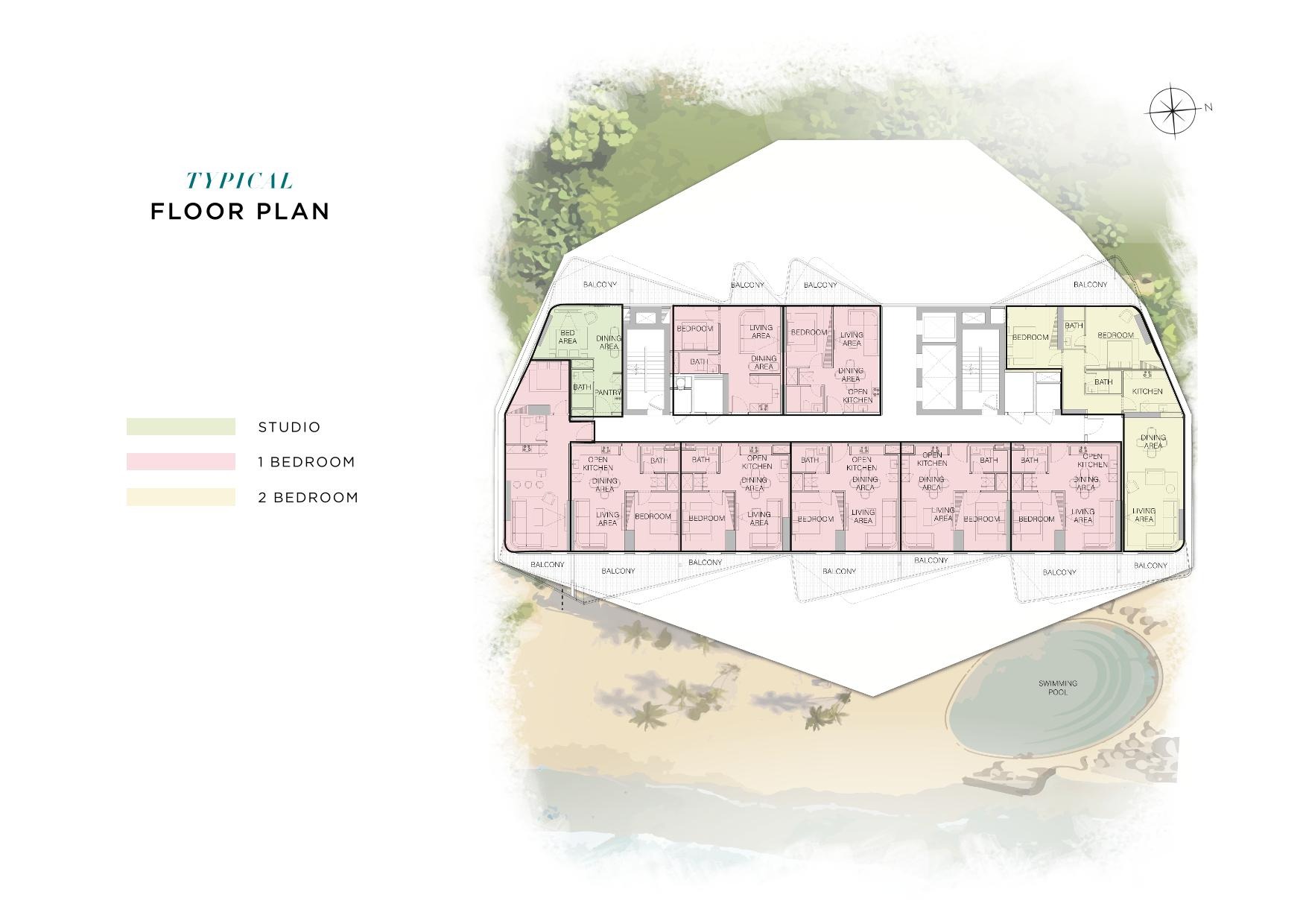Range The Beach Vista Floor Plans