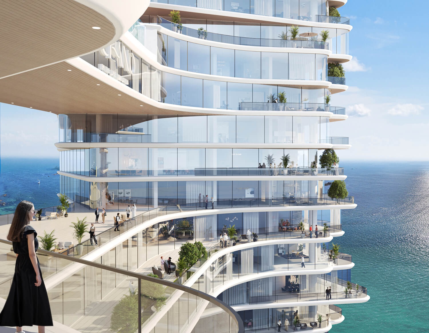 The Luxe Oceano Apartment Exteriors