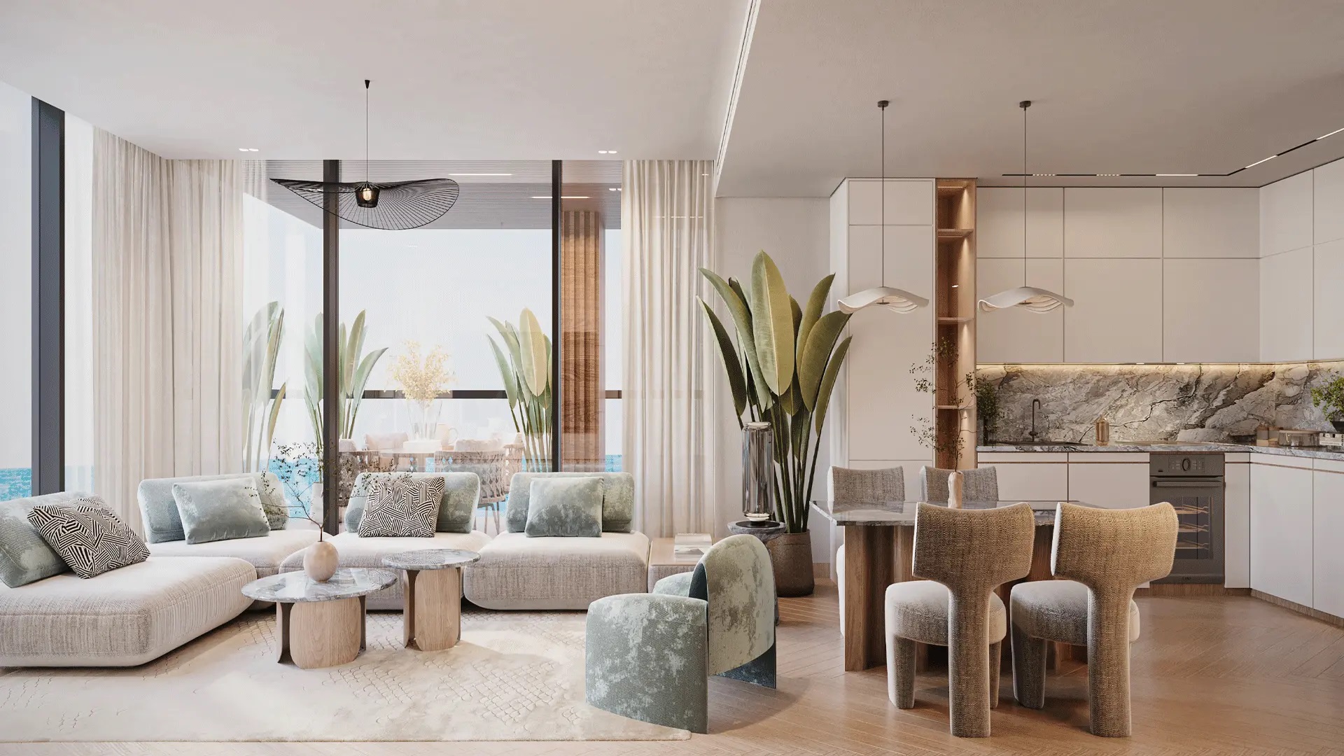 WOW Uno Luxe Apartment Interiors