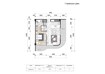 Arista Tonino Lamborghini Residences 1 Bed Layout