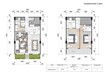 Arista Tonino Lamborghini Residences 2 Beds Layout