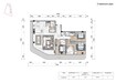 Arista Tonino Lamborghini Residences 3 Beds Layout