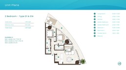 2 Beds 1617 Sq. Ft. Apartment in Arte La Mer