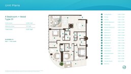 4 Beds 3337 Sq. Ft. Apartment in Arte La Mer