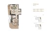 Bnw La Perla 1 Bed Layout