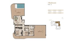 3 Beds 3550 Sq. Ft. Apartment in Bnw La Perla