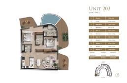 2 Beds 1720 Sq. Ft. Apartment in BnW Taj Wellington Mews