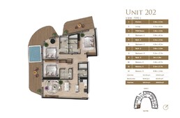 3 Beds 2049 Sq. Ft. Apartment in BnW Taj Wellington Mews