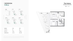 1 Bed 1087 Sq. Ft. Apartment in Dar The Astera